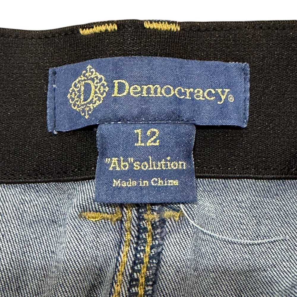 Democracy Ab Solution Double Button Utility Denim… - image 5